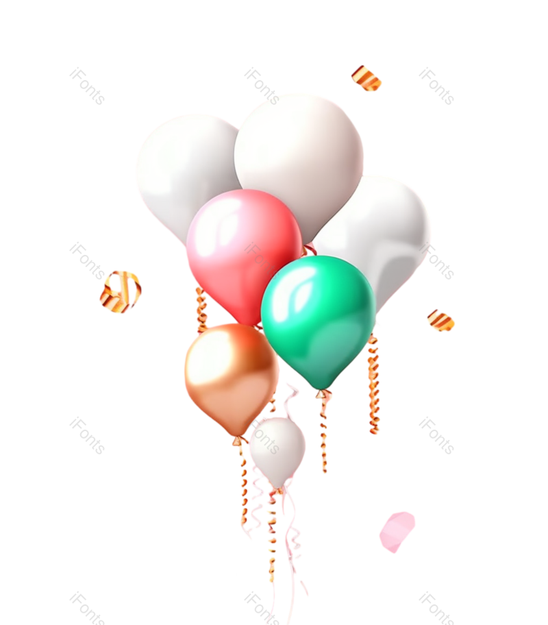 装饰图片,节日元素,立体PNG,浪漫免抠素材